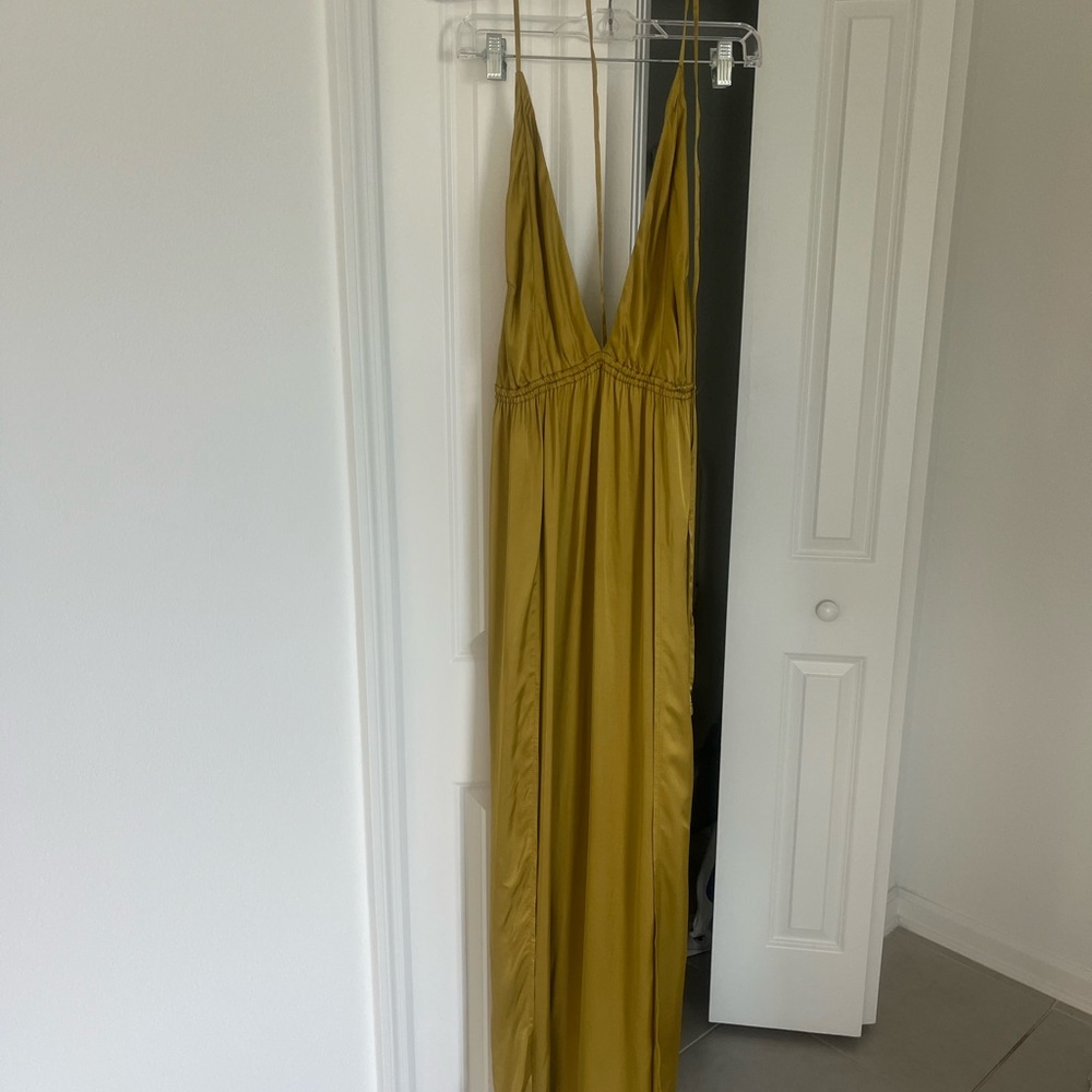 Indah Green maxi dress